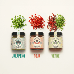 Pack de 3 hot salsas